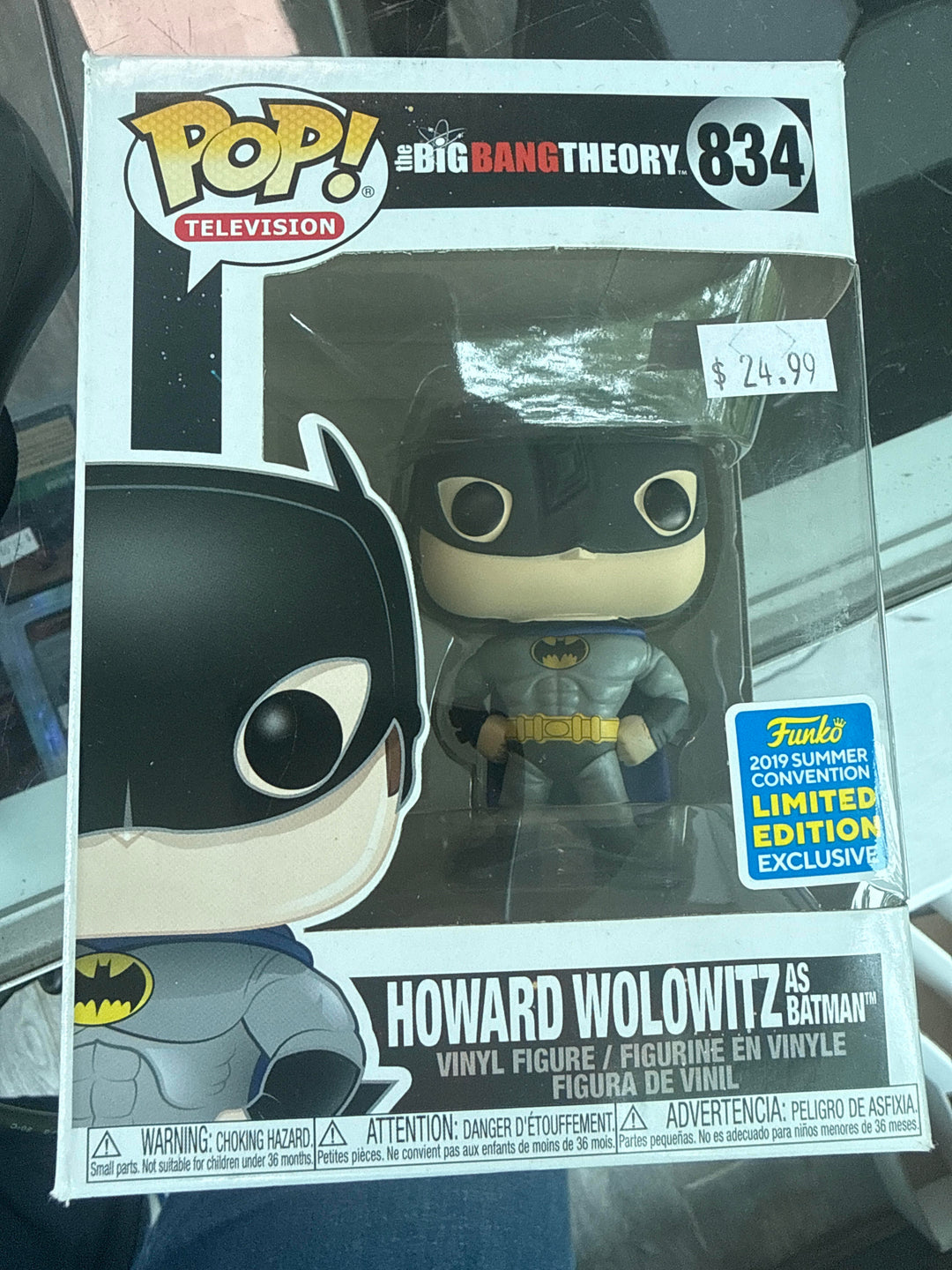 The Big Bang Theory - Howard Wolowitz as Batman - San Diego Comic Con Walmart (Exclusive) #834