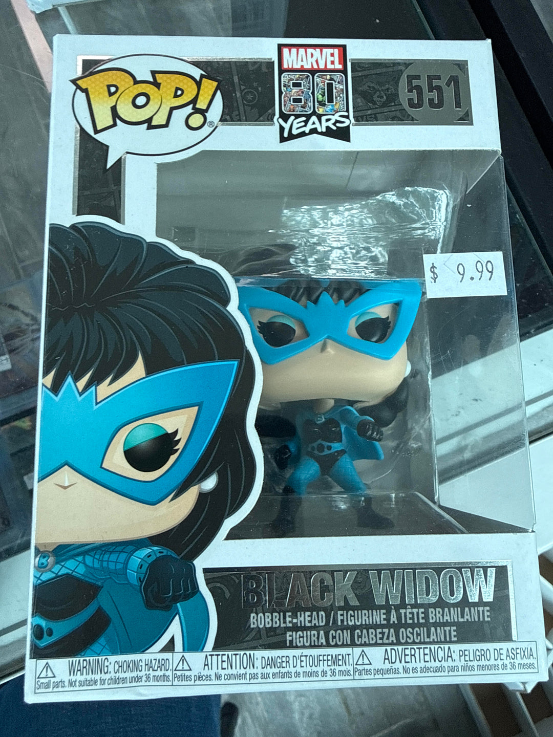 Marvel 80 Years - Black Widow #551