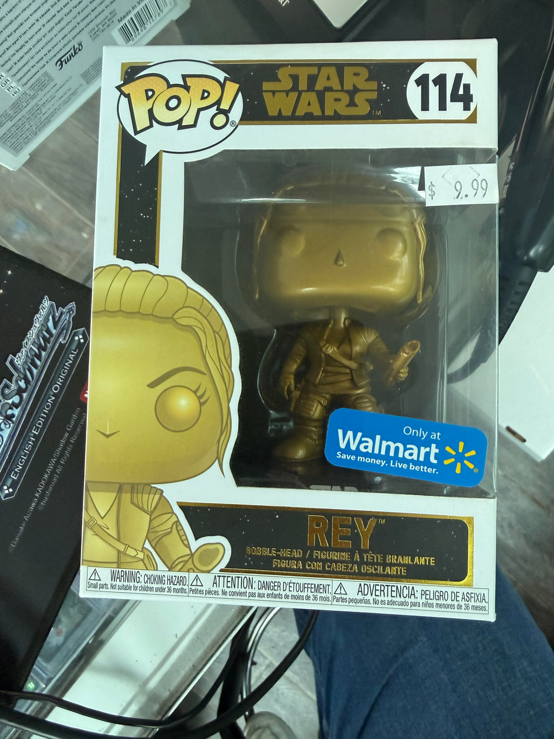 Funko Pop! Rey Bobble-Head (Walmart) #114 - Star Wars FP52626