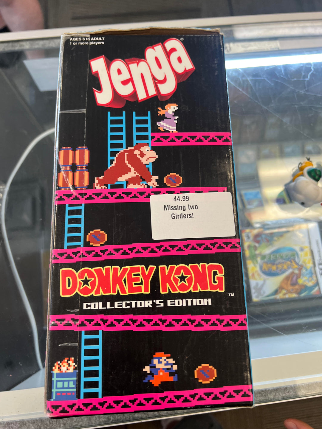 Donkey Kong Collector's Edition Jenga 2008 Nintendo Missing 2 Girders    UT62926