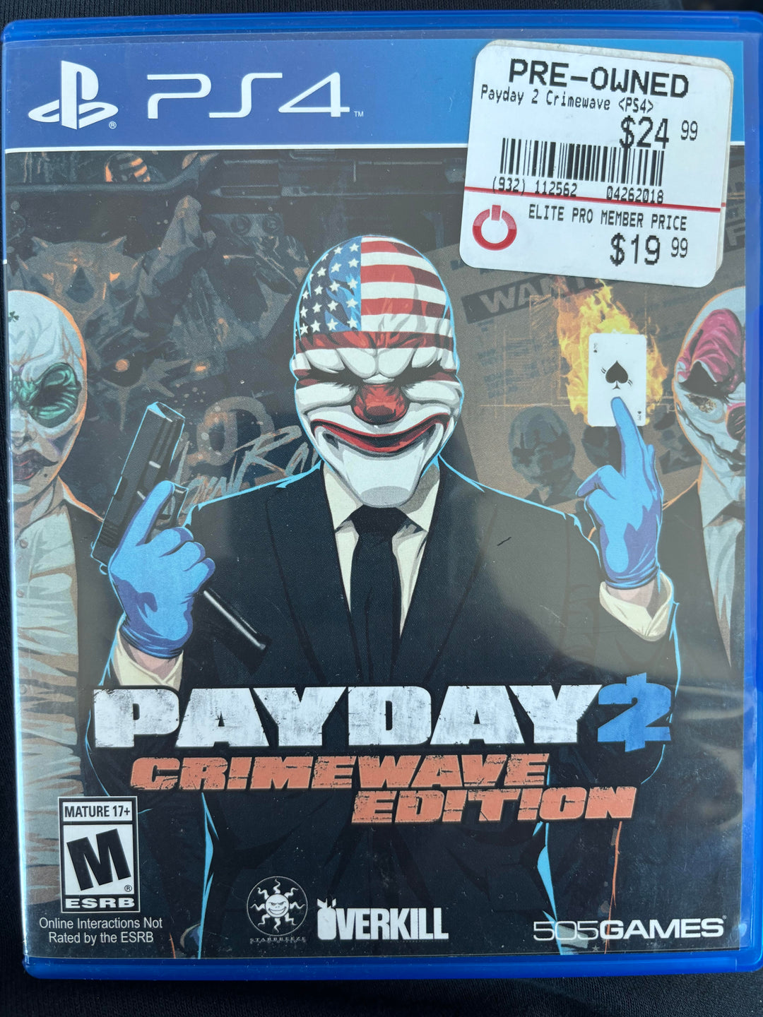 Payday 2 - PS4 DI42726