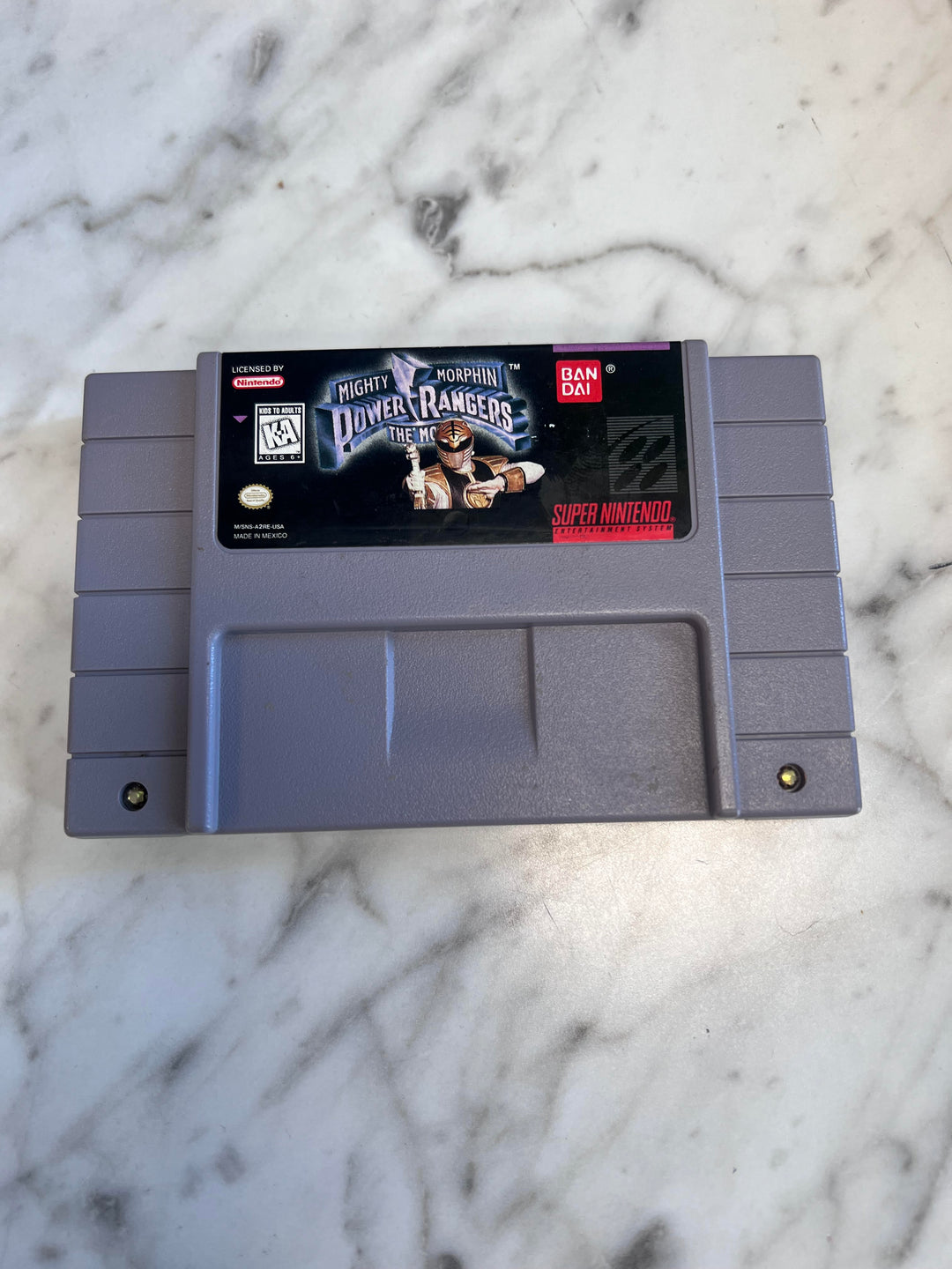 Mighty Morphin Power Rangers the Movie - SNES NI21926