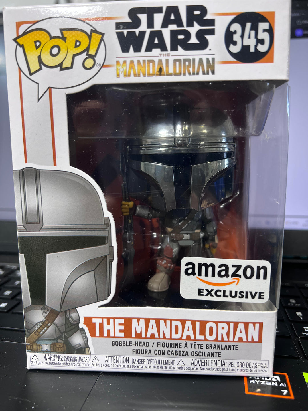 Funko Pop! The Mandalorian #345 (Amazon Exclusive) FP31426