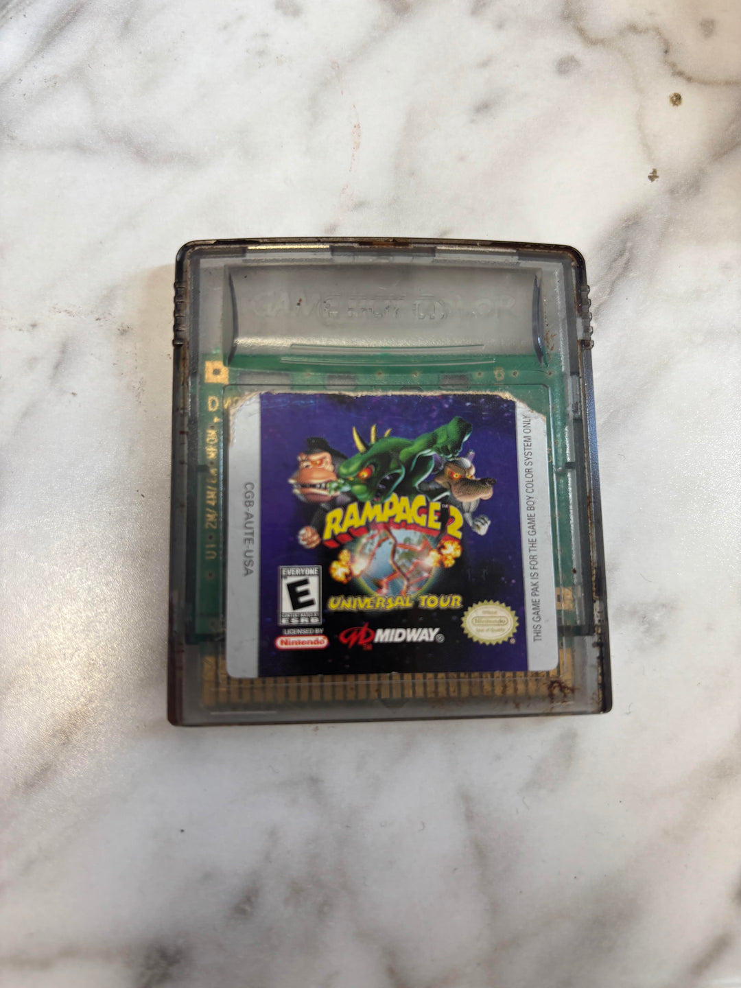 Rampage 2 Universal Tour Game Boy Color NI82626