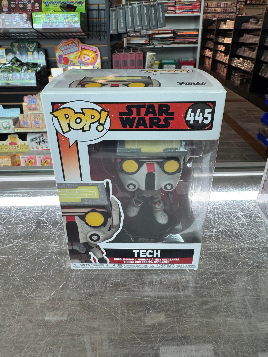 Star Wars The Bad Batch: Tech Vinyl Figure #445 - Funko Pop