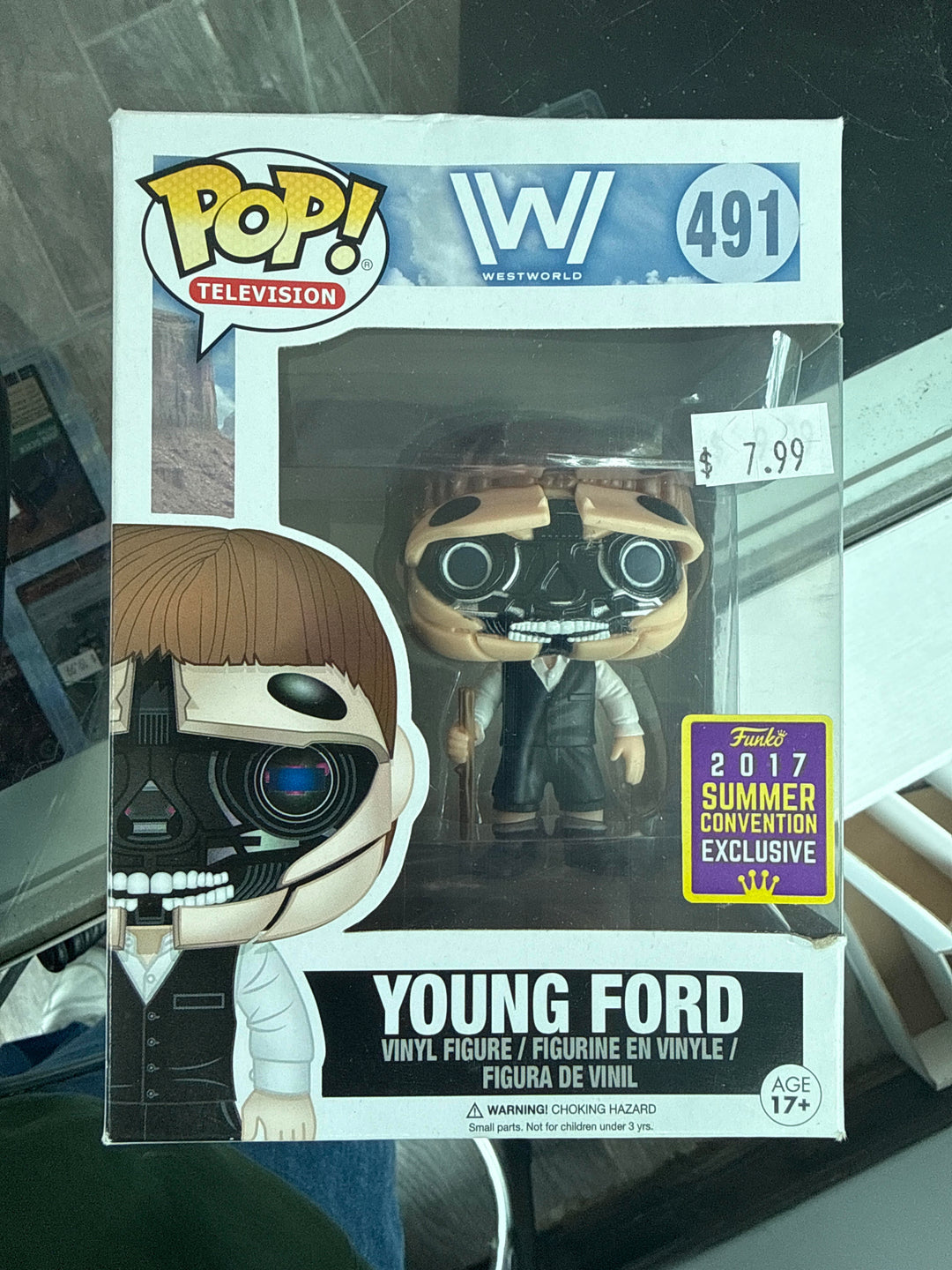 Funko Pop! Young Ford (2017 Funko Summer Convension Exclusive) #491 - Westworld FP53026