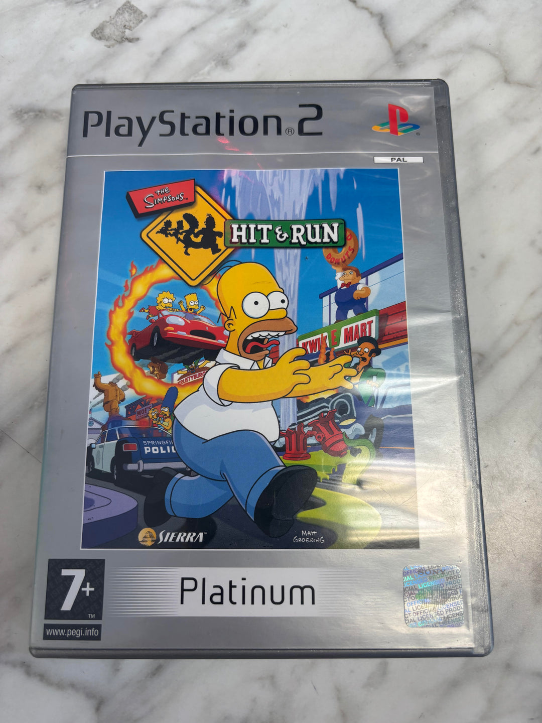 *PAL IMPORT* Simpsons: Hit & Run - PS2 DI82826