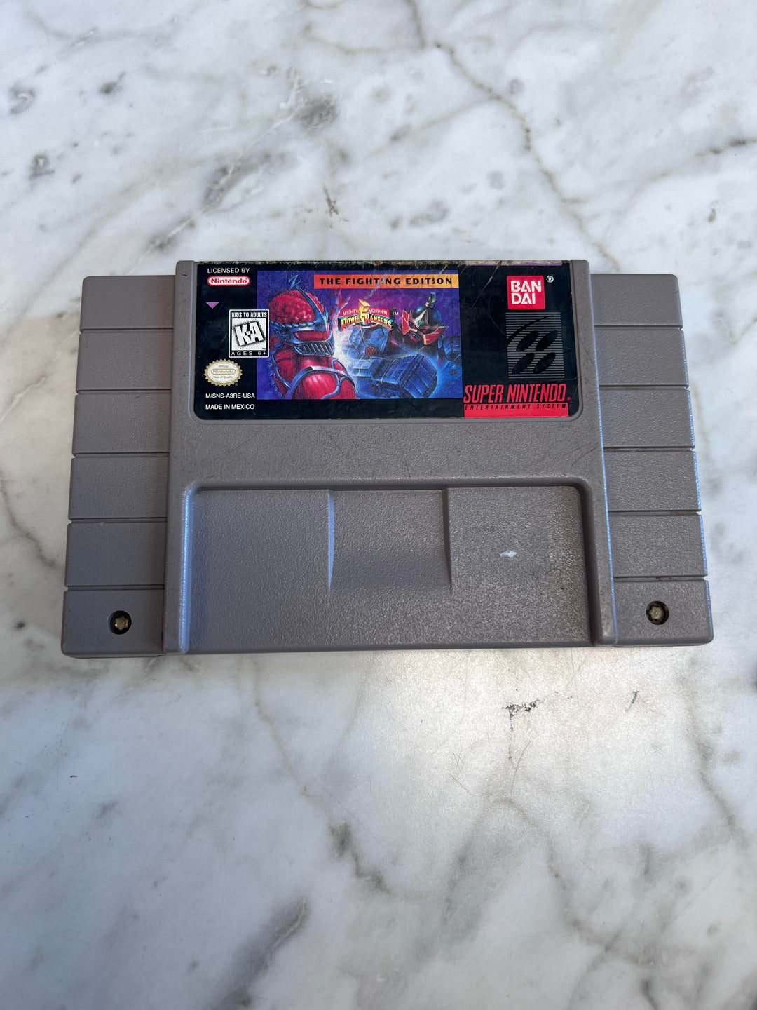 Power Rangers The Fighting Edition - SNES NI21926