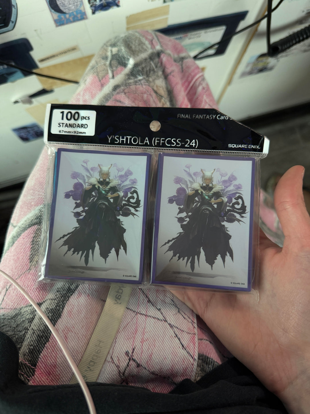 Official Square Enix Final Fantasy Card Sleeves - Y'Sholta FFCSS-24 (100 Pack) CA82026