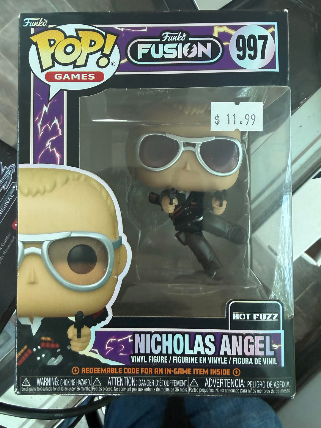 Funko Pop! NICHOLAS ANGEL #997 (Hot Fuzz) - Funko Fusion FP52626