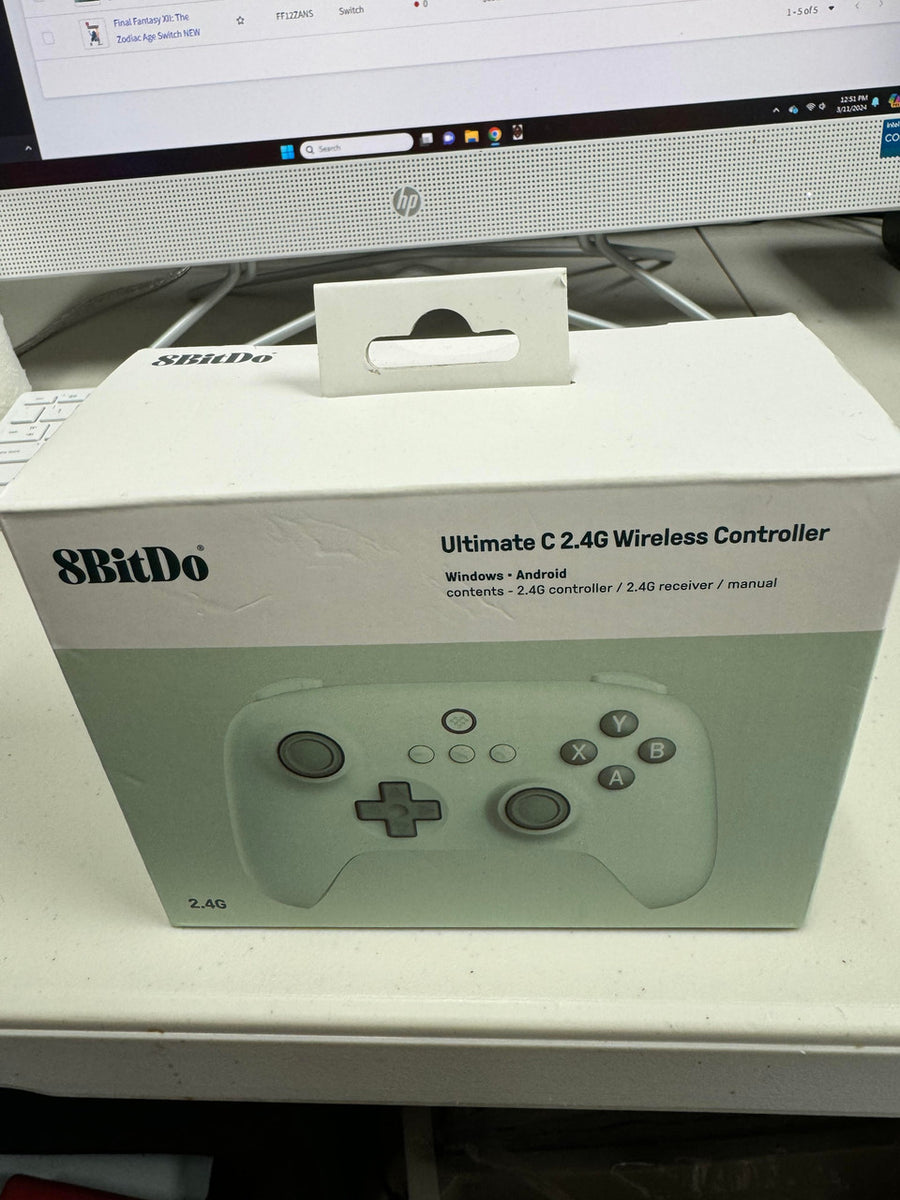 NEW 8BitDo Ultimate C Wireless Controller for Windows/android Green Ga ...